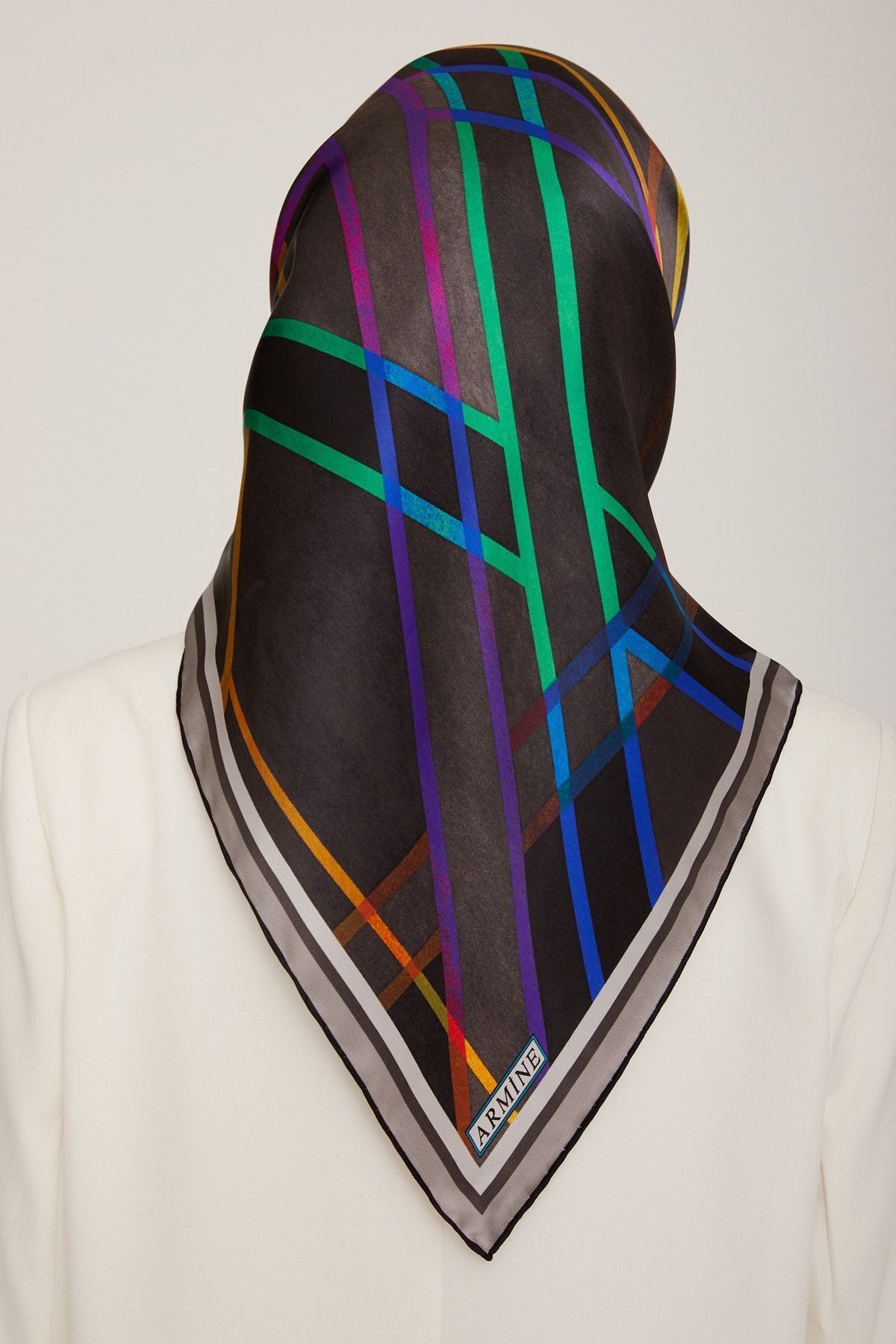روسری زنانه آرمینه | E22KA8843D03 Armine - Image 5