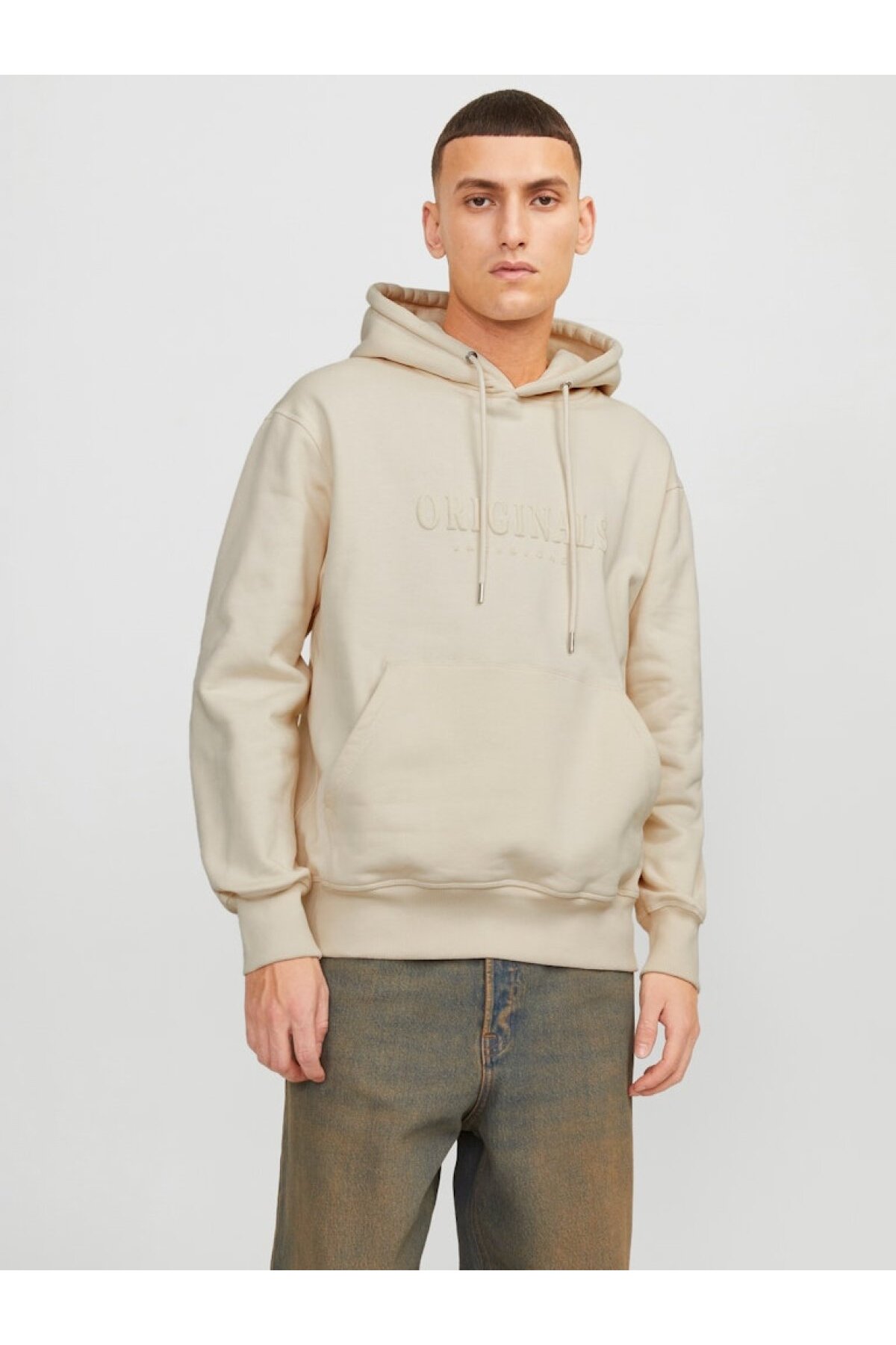 سویشرت مردانه راسته آستین بلند | جک اند جونز Jack & Jones 12262811 - تصویر 4