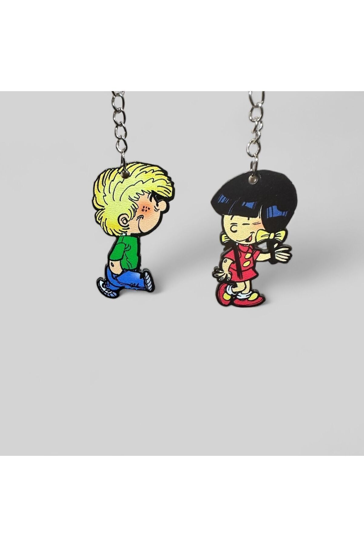saffan-Cedric and Chen Double Keychain Set 3