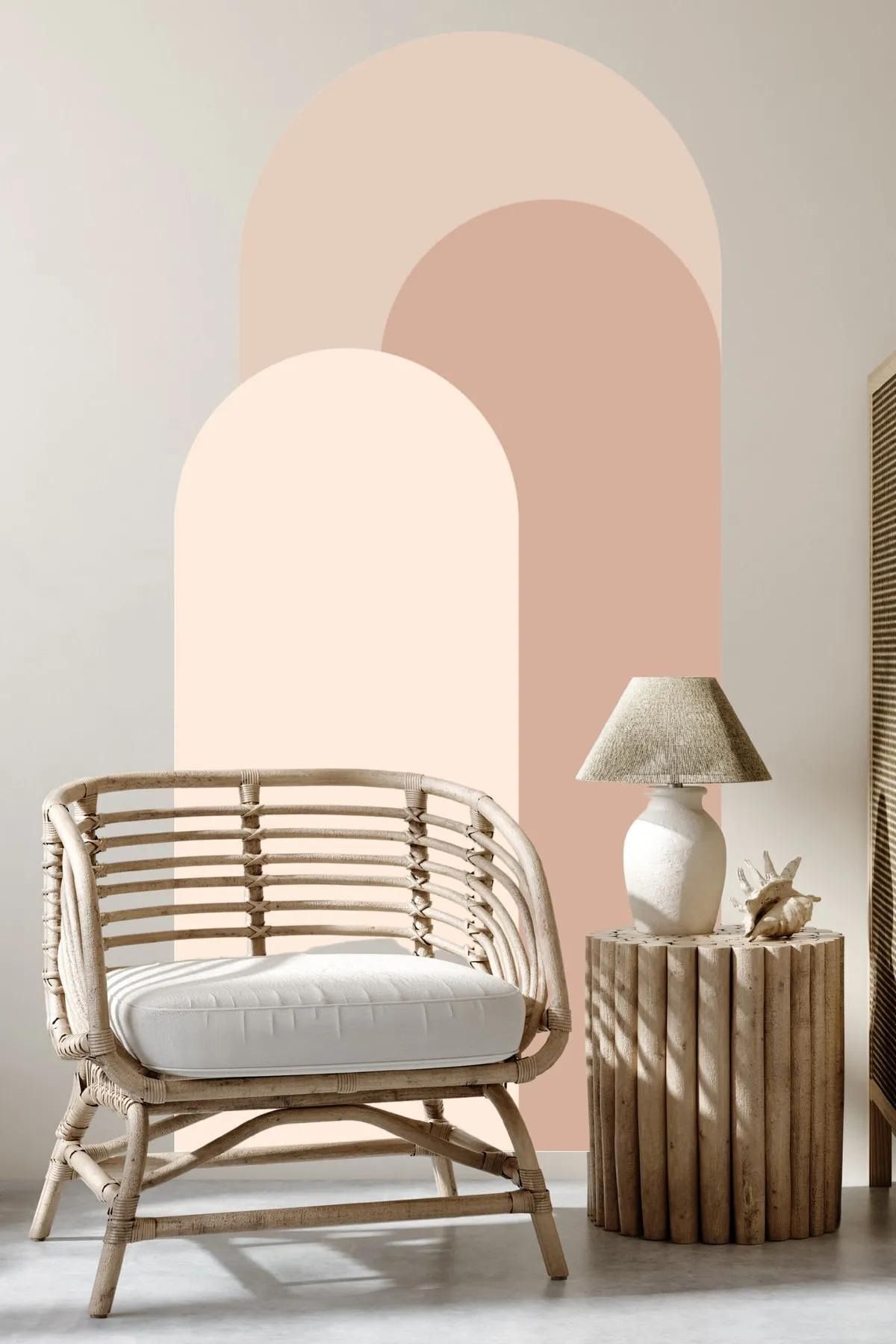 Arched Bohemian Oval Boho Wall Sticker