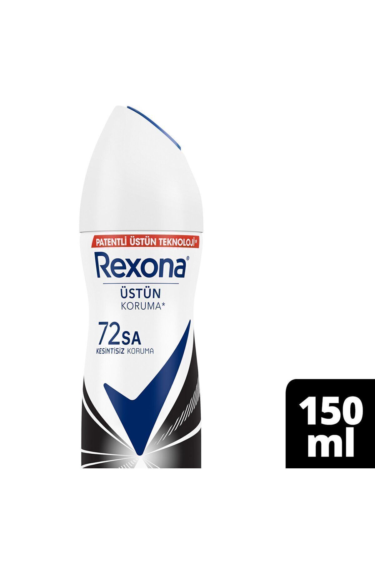 دئودورانت اسپری رکسونا زنانه اینویسیبل ضد لک سفید و زرد 150 میلی‌لیتر  Rexona
