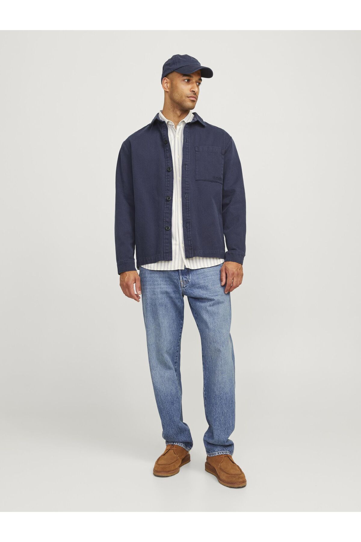 R.D.D. ROYAL DENIM DIVISION-Overshirt Rdd Locker Geschnitten Overshirt 4