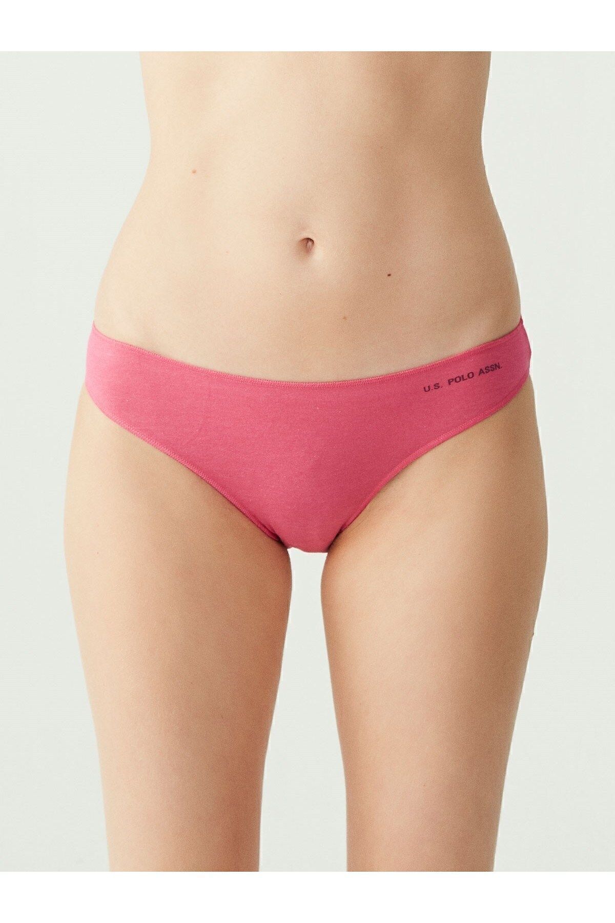 U.S. Polo Assn.-Slip elastic multicolor din 5 piese pentru femei 5