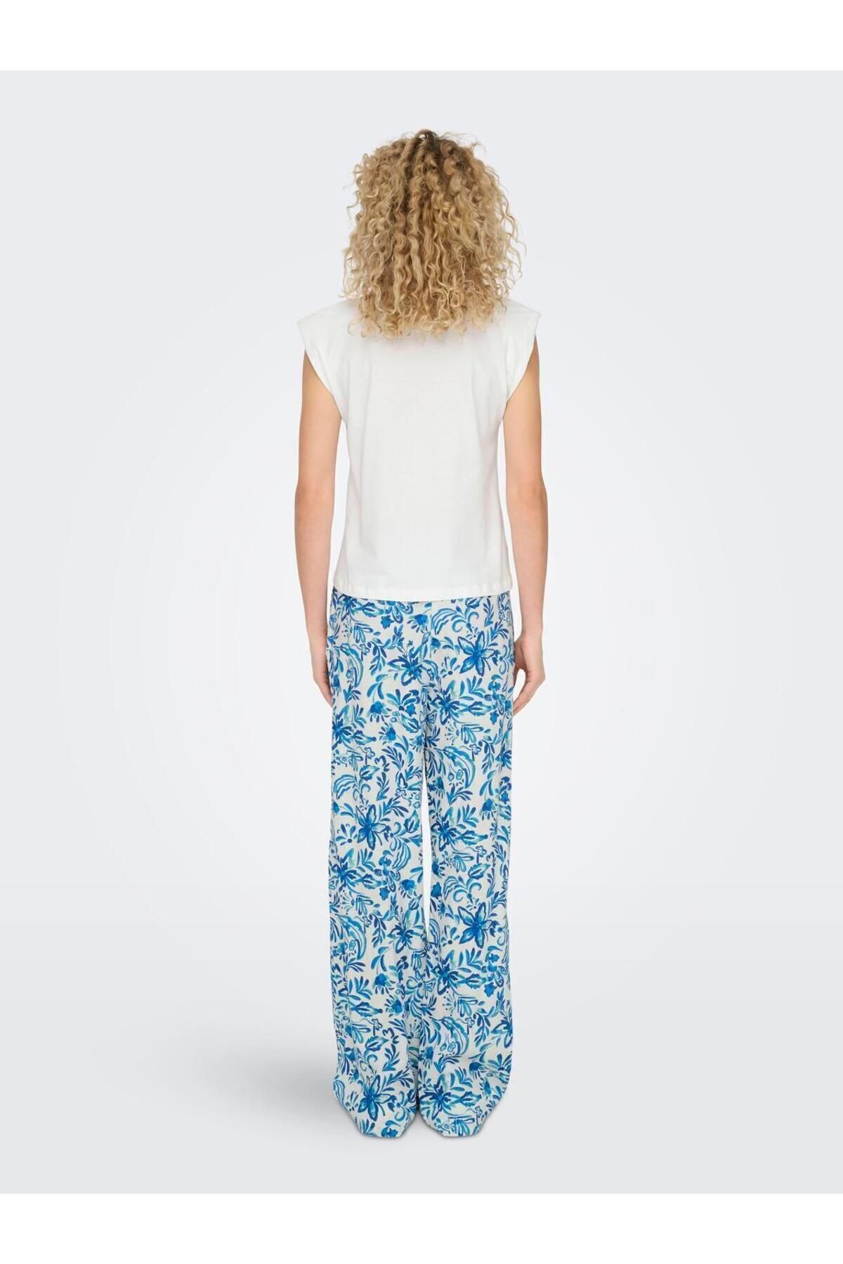 ONLY-تي شيرت ONLHENRIETTA LIFE - S/L Top Box JRS 100% قطن 5