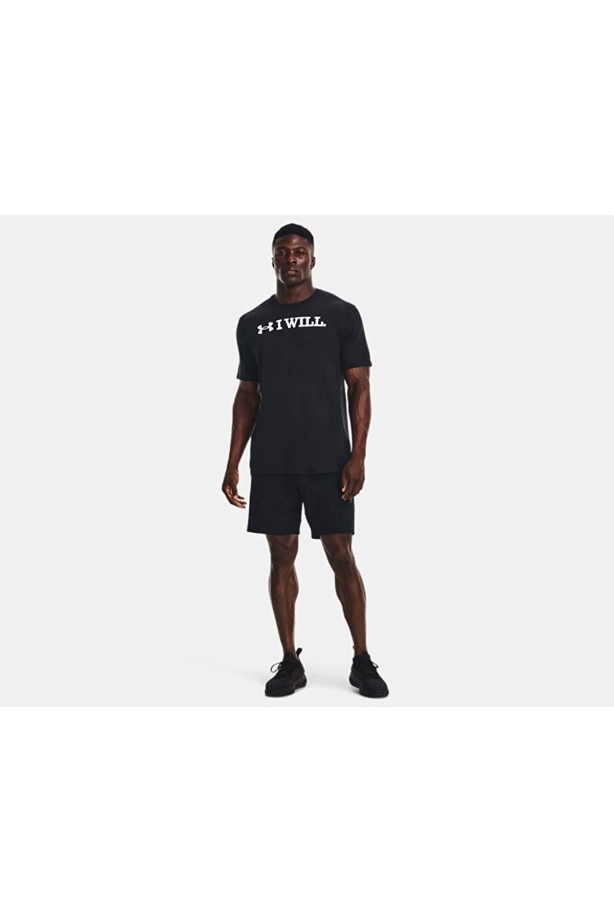 تی شرت ورزشی مشکی مردانه UA I WLL SS 001 سیاه Under Armour