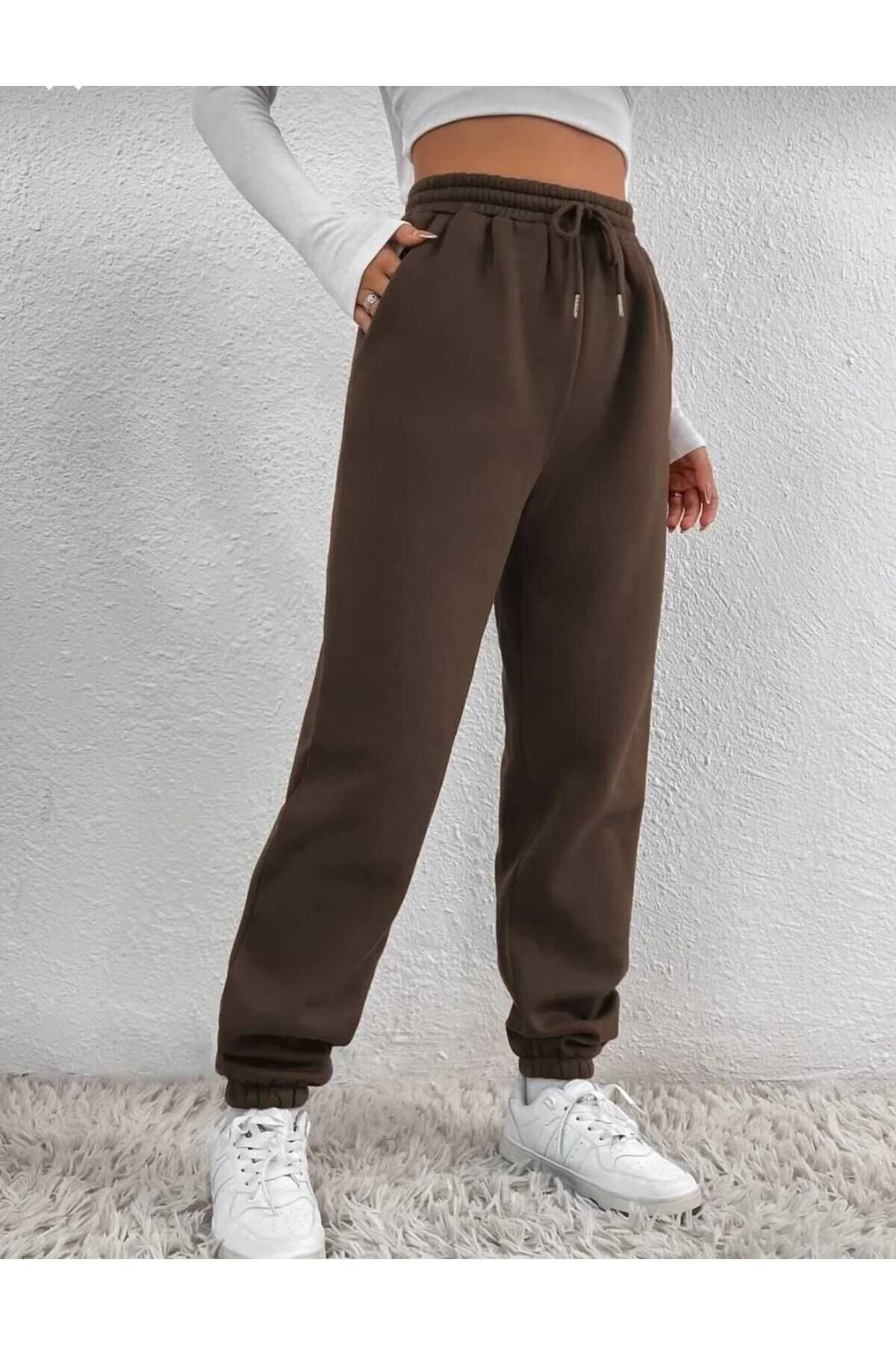 TNR SPORT-High Waist Elastic Jogger Sweatpants 2