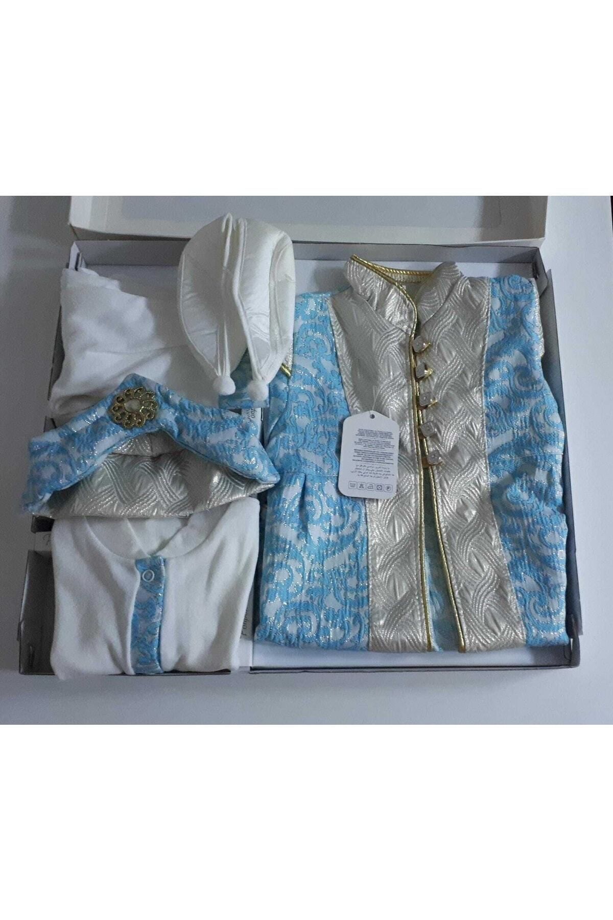 biyan collection Erkek Bebek Mevlütlük Şehzade Sünnetlik Mevlüt Sünnet Kıyafeti Erkek Çocuk Hediye Bebek Hediyelik fotoğrafı 4 (önizleme)