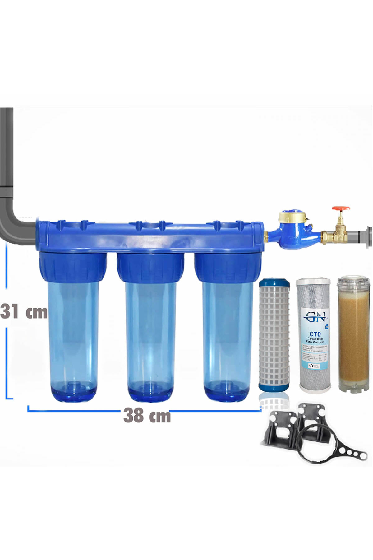 SULOOK Daire,bina,şebeke Girişi,reçineli Su Yumuşatma Cihazı