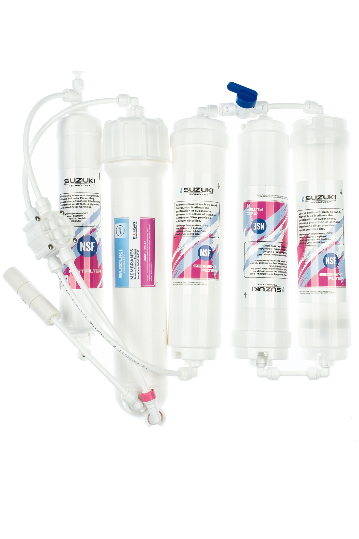 SUZUKI Technology SUZUKI Tecnology Sebil Arıtma Kiti,Sebil Filtre Yenileme Seti,Sebil Arıtma