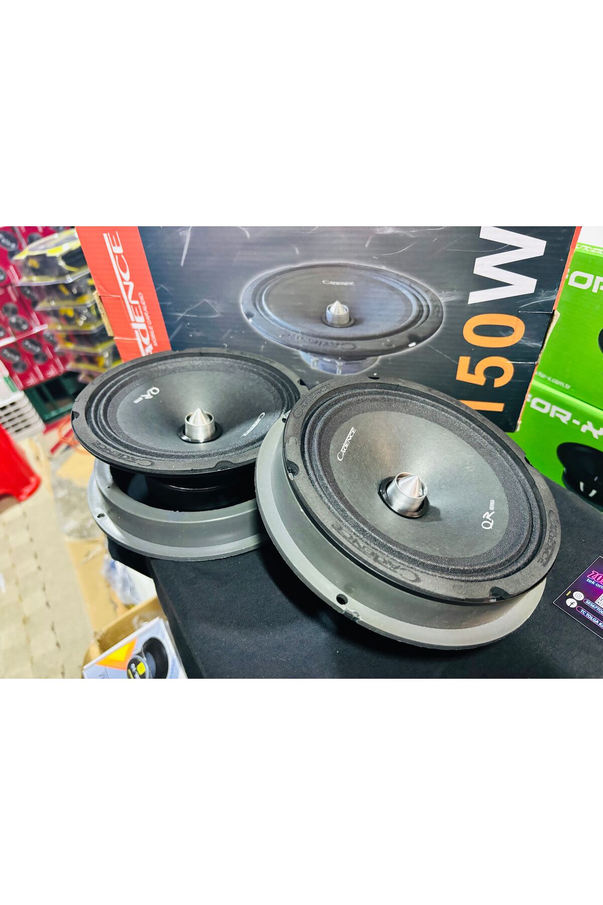 woodstar Cadence QR64 - 16cm 75Rms Kasnaklı ( çift ) - Fiyatı