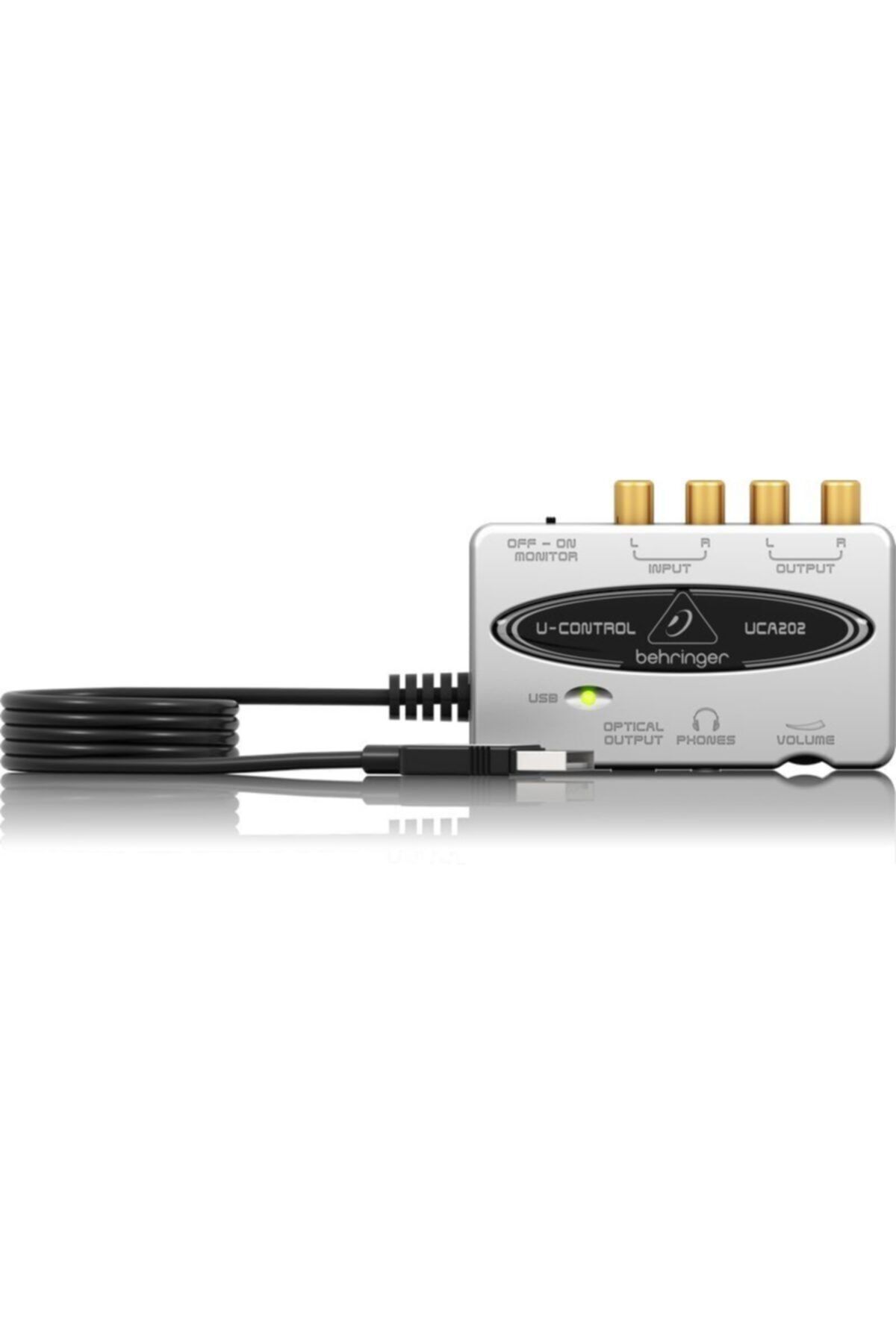 Behringer-Uca202 Ultra-low Latency 2 In/2 Out Usb/audio Interface With Digital Output 3