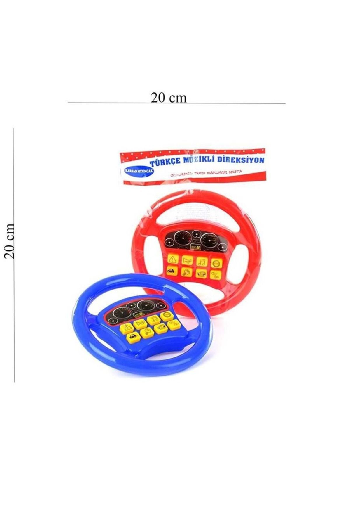 Numaca Pilli Türkçe Sesli Müzikli Eğitici Çocuk Oyuncak Gitar Oyuncak Müzikli Direksiyon Erkek Çocuk Model fotoğrafı 5 (önizleme)