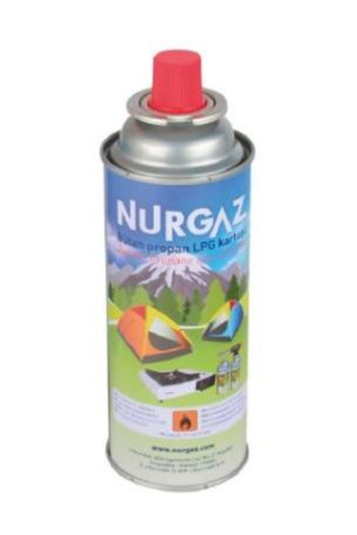 AVSETİ Nurgaz Kamp Ocak Bütan Propan Lpg Kartuş 220 Gr