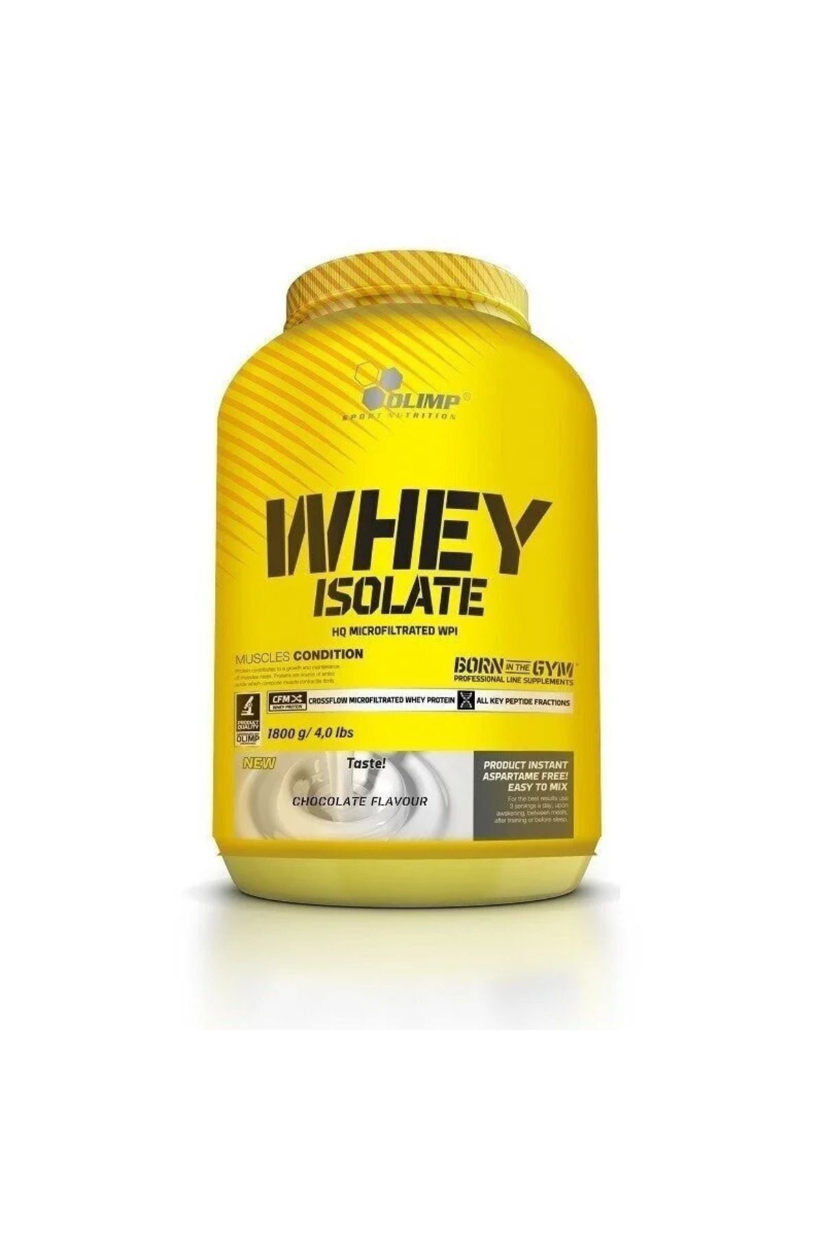 Olimp OL Pure Whey Protein Isolate 1800 Gr Çikolata Aromalı Protein Tozu