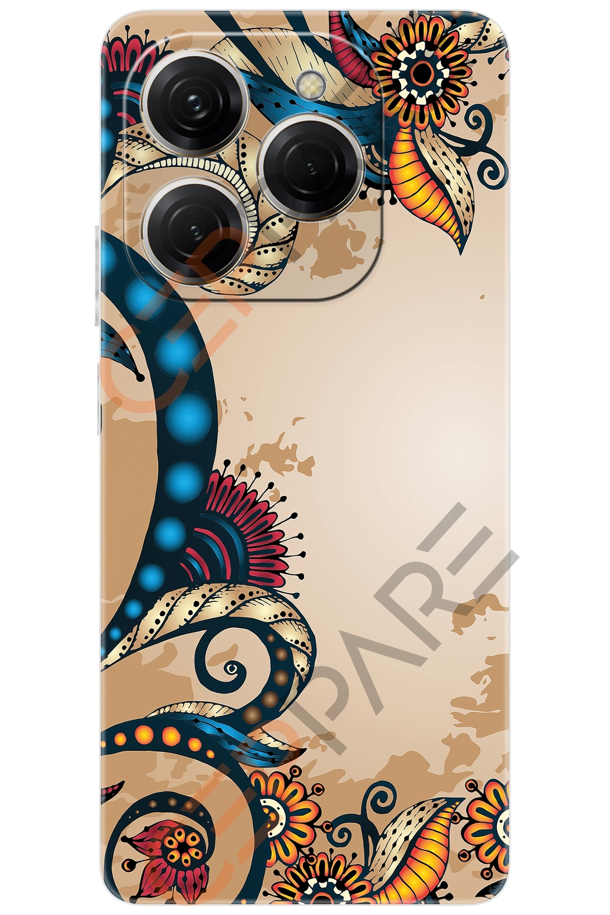 Spark 20 PRO (KJ6) Sheath Pattern Printed Silicone Vector Design NGO:536 CP-cFXPGXa