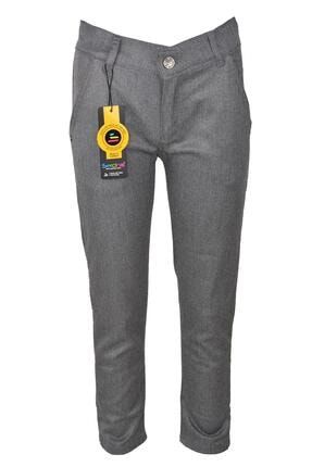Nzy Tekstil Erkek Gri Lastikli Okul Pantolonu 100 Trendyol