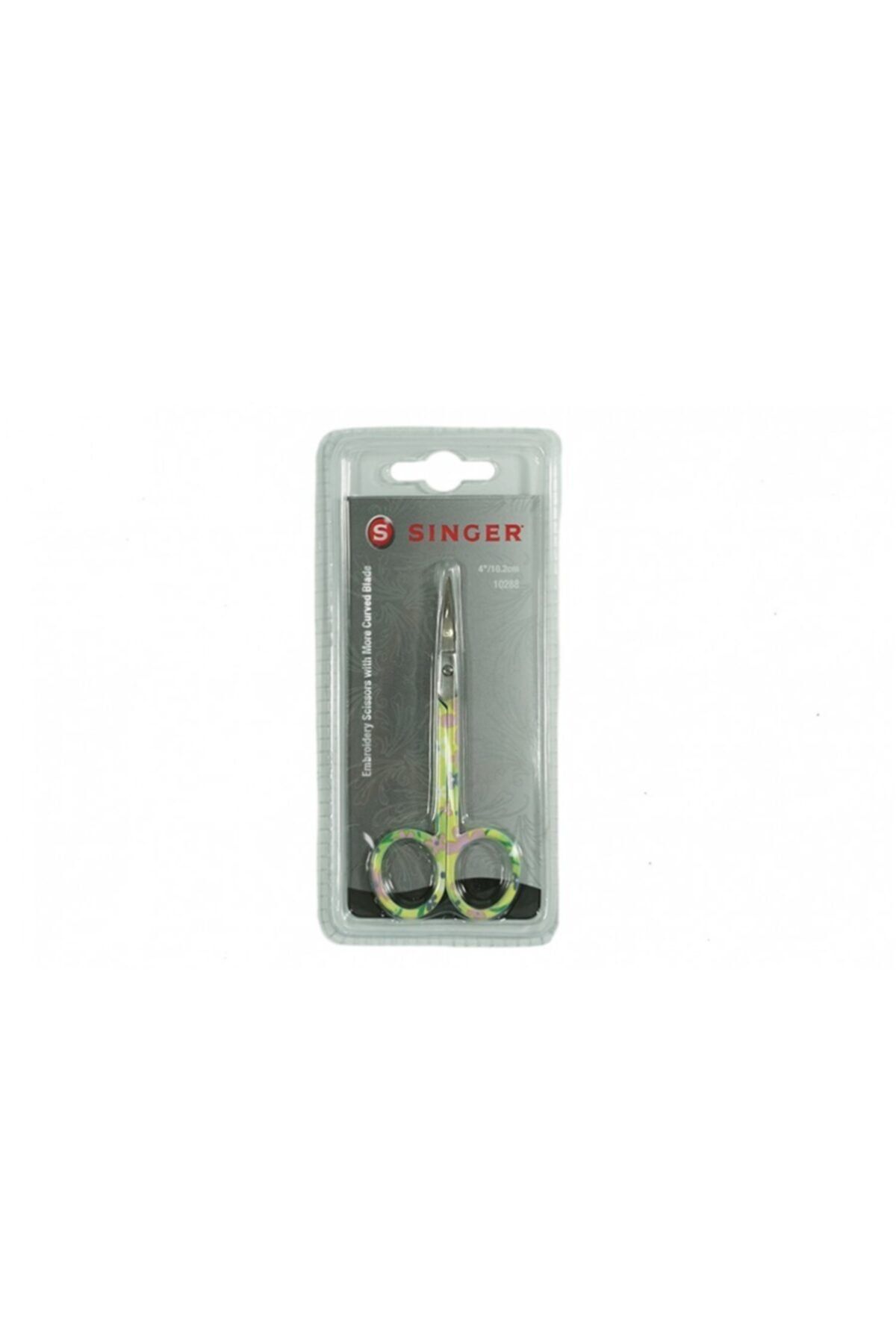 Prestij Boncuk-Singer Curved Tip Mixed Pattern Scissors 3