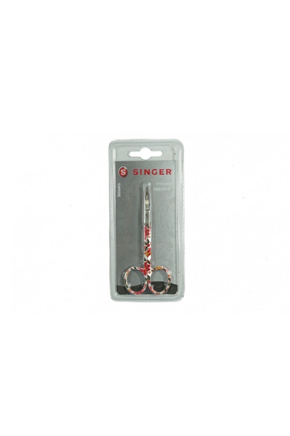 Prestij Boncuk-Singer Curved Tip Mixed Pattern Scissors 4