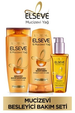 Elseve 3 Lu 6 Mucizevi Yag Besleyici Bakim Sampuani 450 Ml Seti Telefon Tutucu Hediyeli Fiyati Yorumlari Trendyol