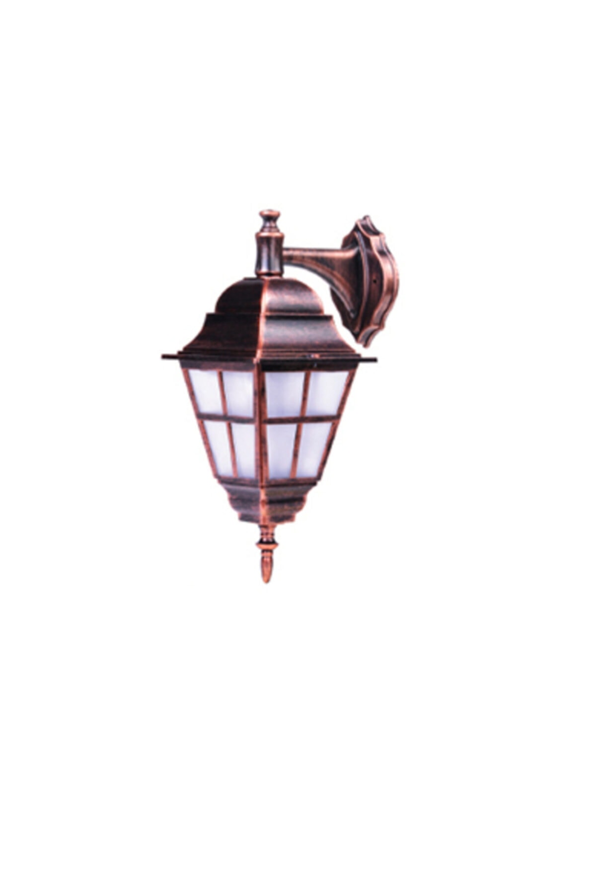 DOĞAN PLASTİK VE AYDINLATMA Bakır Çıtalı Ters Aplik Fener, şık ve doğal aydınlatma seçeneği