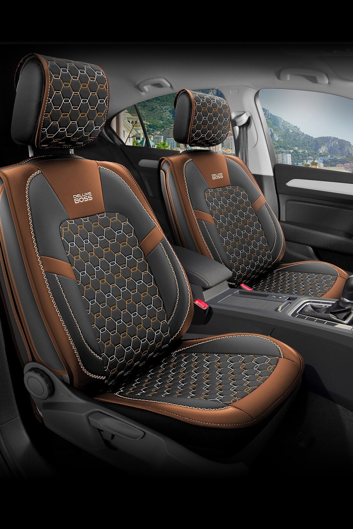 deluxe boss ford tourneo connect deri koltuk kilifi luxury fit diamond t dt10 fiyati yorumlari trendyol