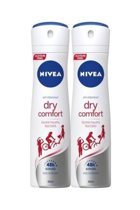 Dry Comport Sprey Deodorant 150 Ml Kadın 2'li Avan SET.NVE.100