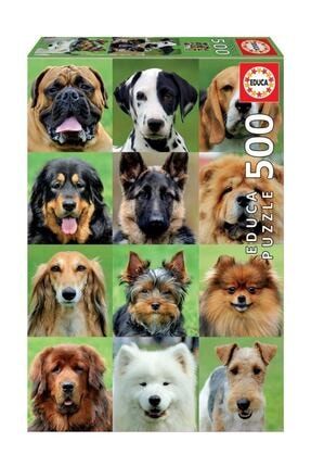 Köpekler Kolaj 500 Parça Puzzle / U306916