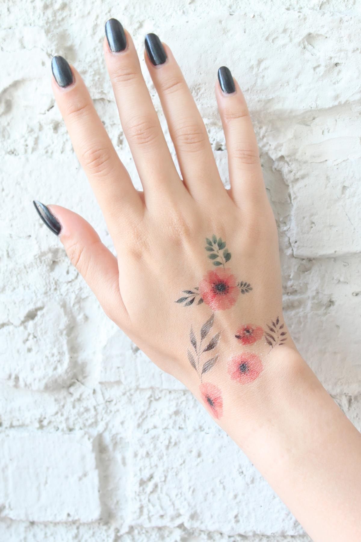 new obsessions cicekli gecici dovme fiyati yorumlari trendyol