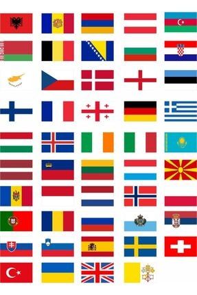 Sticker Masters Ulke Bayraklari Sticker Seti Trendyol