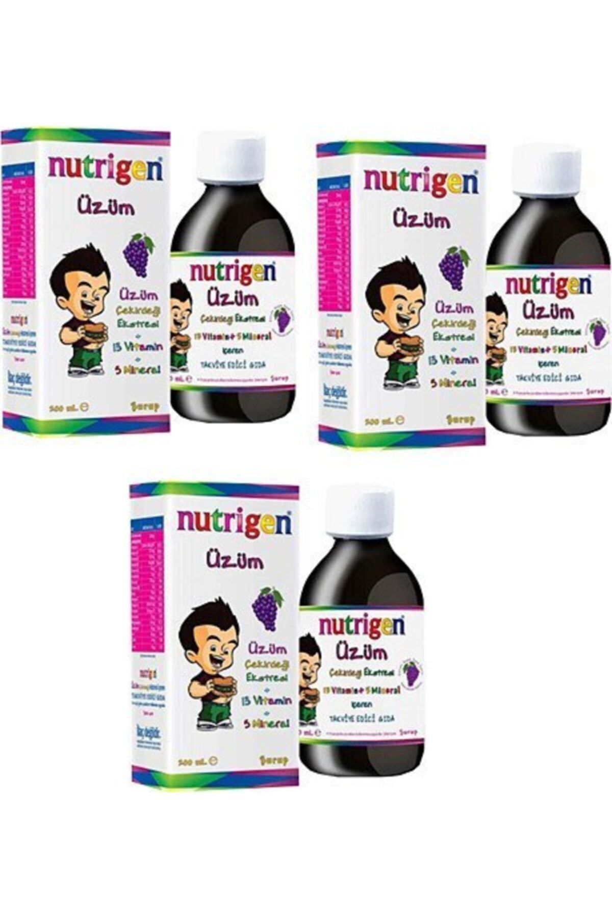 Nutrigen-200 Ml Grape Syrup - 3 Pieces 2