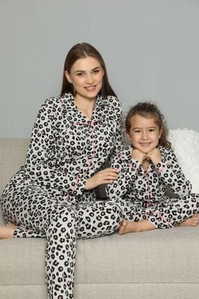 Pamuklu Likrali Biyeli Düğmeli Pijama Takım 20258030