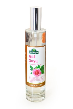 Arifoğlu Gül Suyu Cam Şişe Sprey 100 Ml