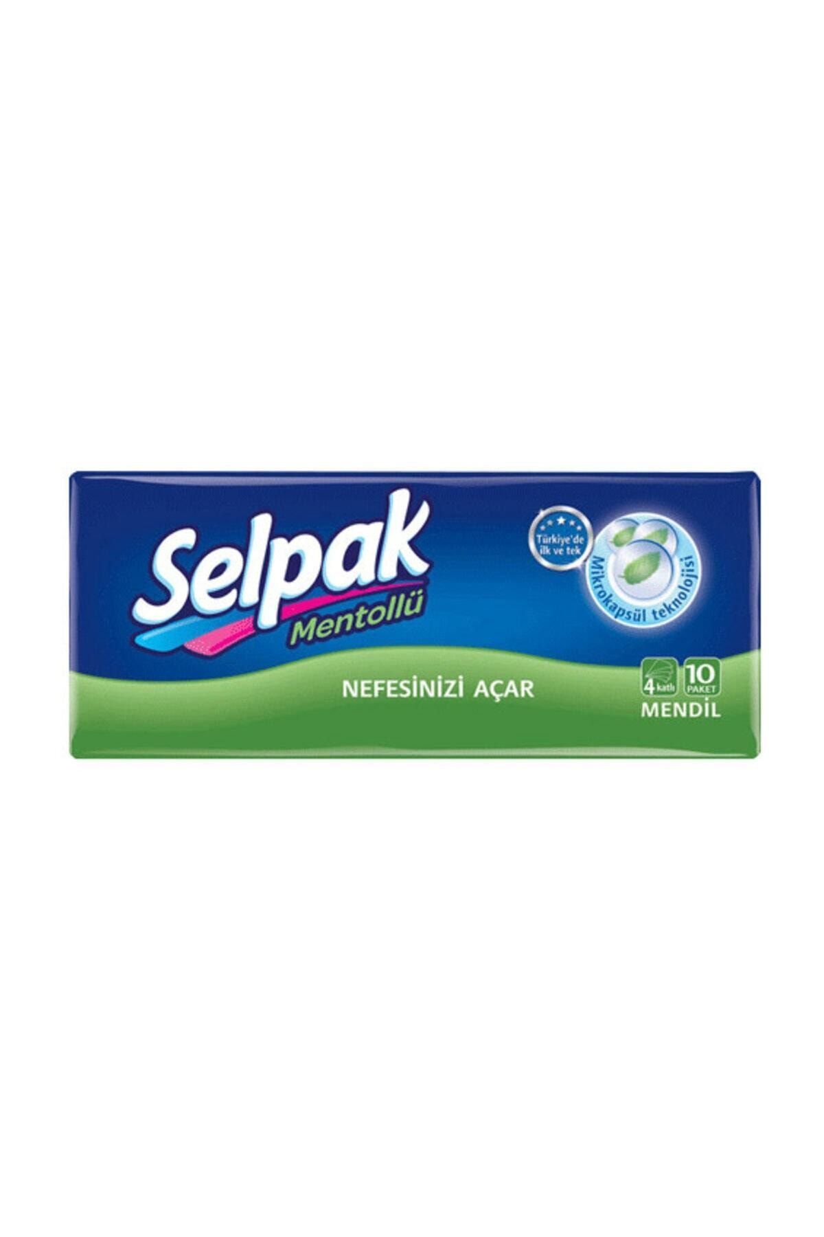 Selpak Cep Mendili Mentollü Mendil 10lu