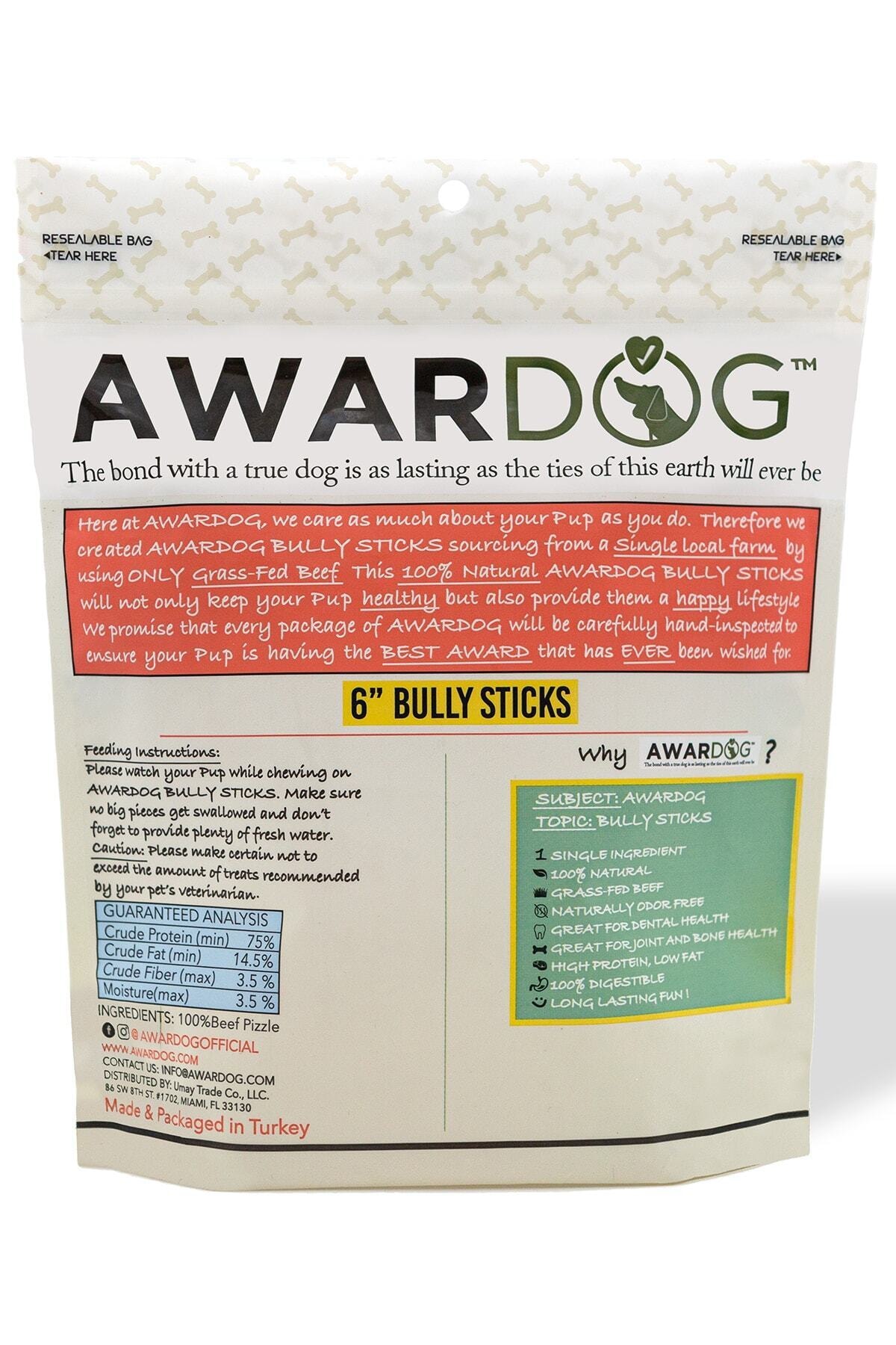 long lasting bully sticks