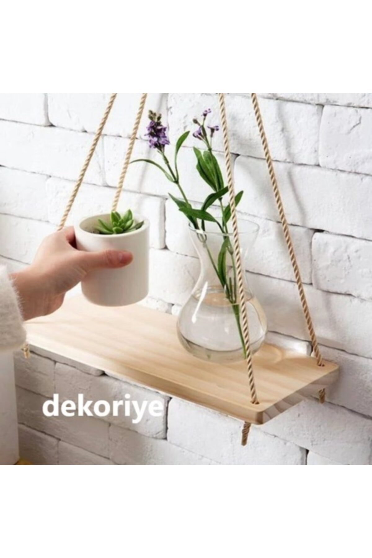 Dekoriye 2 Li Duvar Asili Raflar Halat Raf Ahsap Raflar Ev Ofis Bahce Balkon Agac Raf Kitaplik Fiyati Yorumlari Trendyol