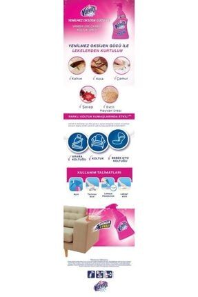 vanish kosla hali temizleyici sprey 500ml koltuk leke cikarici 660 ml fiyati yorumlari trendyol