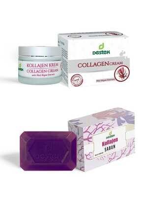 Destek Peel Up Likit Peeling Jel Ve Kirmizi Yosun Sabunu 2 Li Set Trendyol