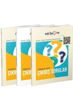 Aciklise Tv Son 4 Donem Cikmis Sorular Trendyol