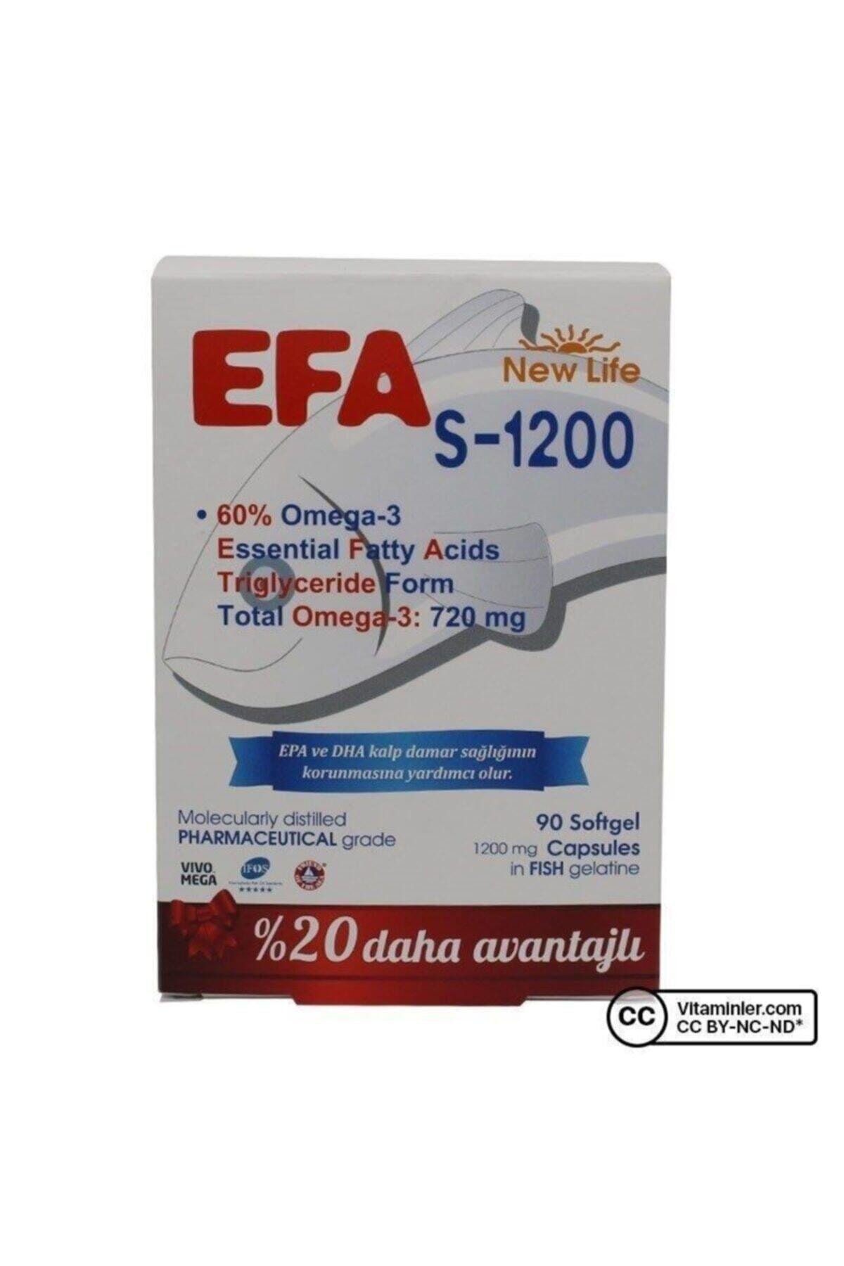 New Life Newlife Efa S 1200 Omega 3 