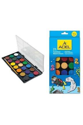 Faber Castell 21 Li Suluboya 21 Renk Sulu Boya Buyuk Boy Firca Trendyol
