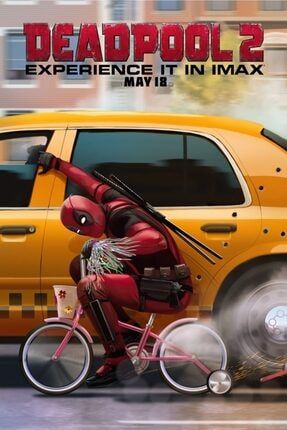 Deadpool 2 (2018) 70 Cm X 100 Cm Afiş – Poster Jumper AKTÜEL AFİŞ 762