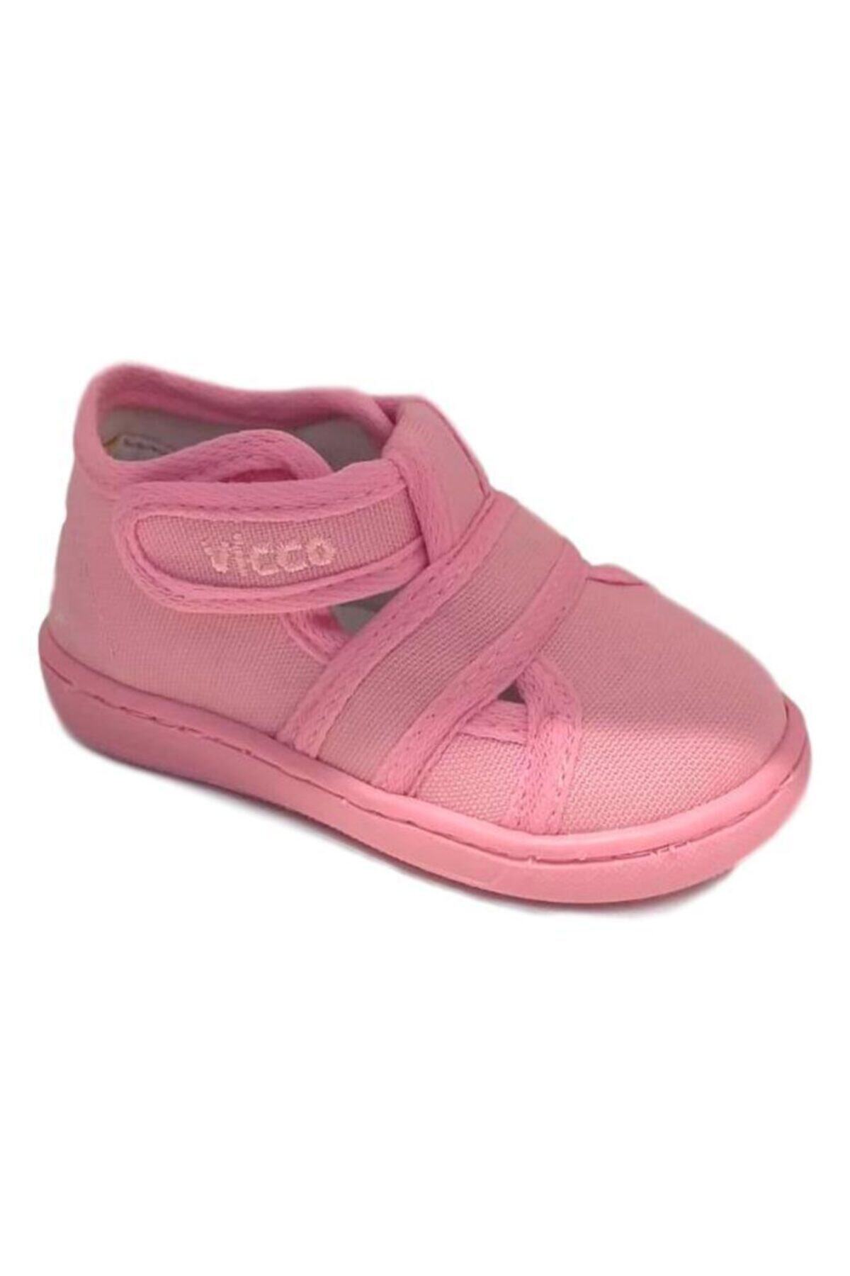 vicco kiz cocuk pembe 87719y342 06 gunluk panduf kres ayakkabisi fiyati yorumlari trendyol