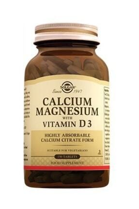 Solgar Calcium Magnesium Plus Zinc 100 Tablet Trendyol
