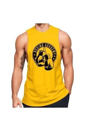 Erkek Sarı Boxing Fitness Atleti BLCK145500