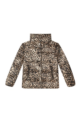 Stradivarius Kadin Bej Leopar Desenli Sisme Mont 05737701 Fiyati Yorumlari Trendyol