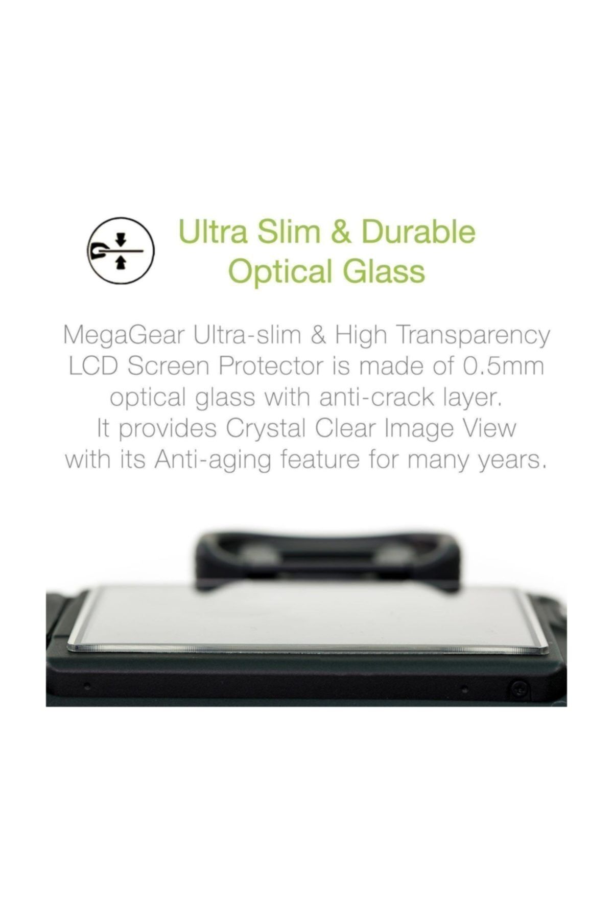 MegaGear-Screen Protector for Canon G7x Mark III, EOS M50 Camera 3