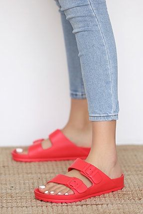 Kadın Kırmızı Sandalet 001-165-21