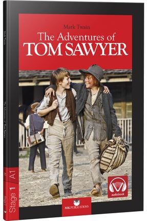 İngilizce Okuma Kitabı Stage-1 The Adventures Of Tom Sawyer Karekod Dinlemeli TYC00196523261
