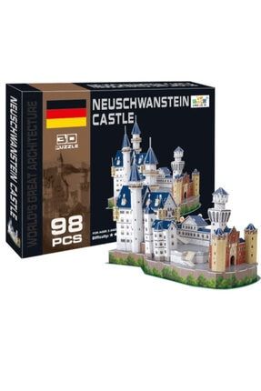 3d Puzzle Neuschwanstein Castle 98 Parça 5785227