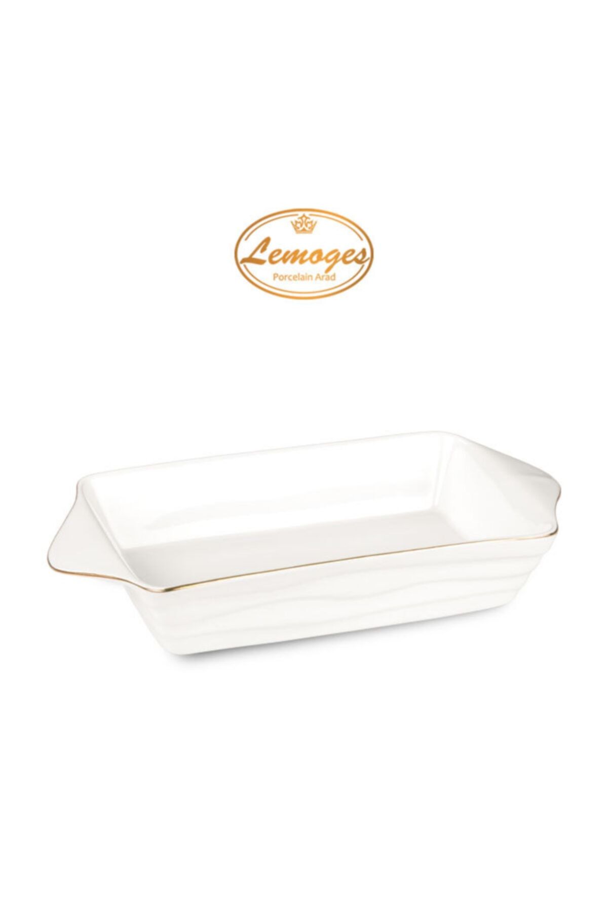 çerçi-Lemoges Porcelain Square Deep Serving Plate 3